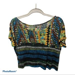 Lily White tribal top